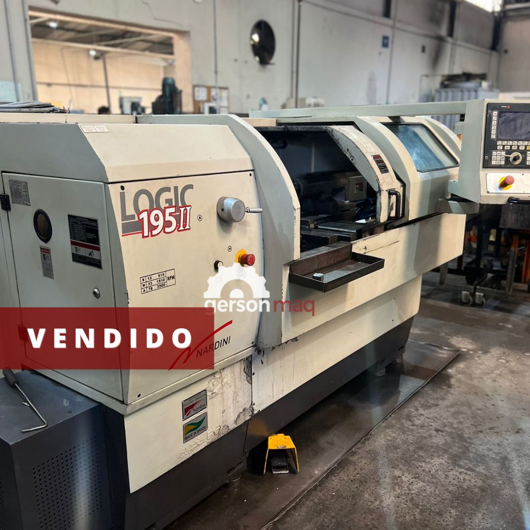 TORNO CNC NARDINI LOGIC 195 II ANO 2019